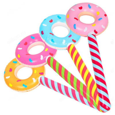Игрушка надувная " пончик-леденец" SILAPRO 134-170