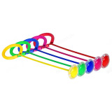 Нейроскакалка на ногу со светящимся роликом SILAPRO 134-194