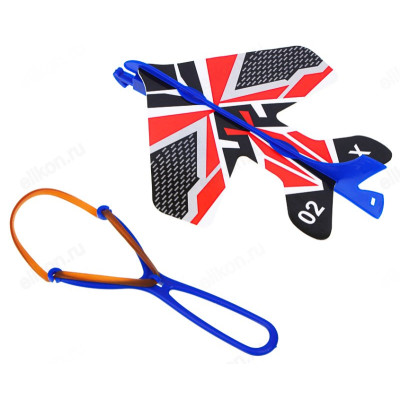 Игрушка самолет с запуском SILAPRO (134-224)-3