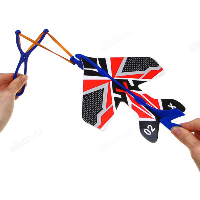 Игрушка самолет с запуском SILAPRO (134-224)-4