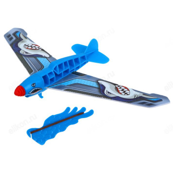 Игрушка самолет с запуском SILAPRO 134-228-2