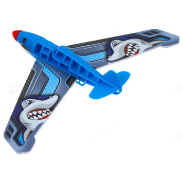 Игрушка самолет с запуском SILAPRO 134-228-4