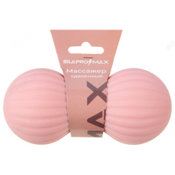 Массажер сдвоенный SilaPro, 14х6.4 см, силикон