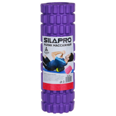 Ролик массажный SilaPro, PVC+ EVA, 9,5х29 см