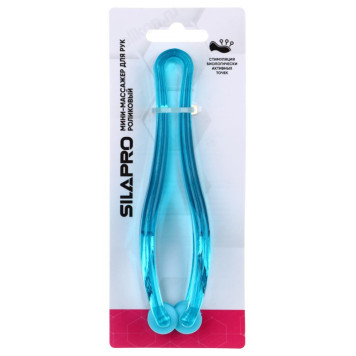Массажер для рук SilaPro роликовый, 14,5x3,2 см, ПВХ, каучук-5