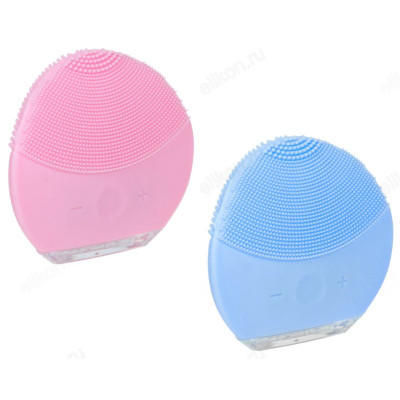 Прибор для массажа и очищения лица SilaPro, 8 режимов, 7.5x8 см, силикон, USB, 3.7V, 150mAh