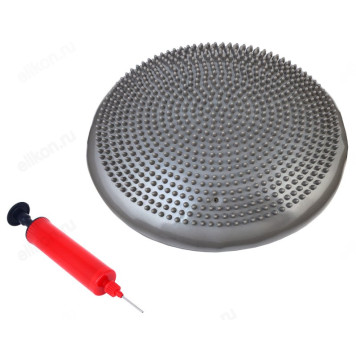 Подушка массажная SILAPRO 192-062 балансировочная, насос в комплекте, 33х6см, 900 г, ПВХ, 2 цвета-1