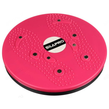 Массажный тренажер-диск SilaPro, D 25 см, ПВХ, магниты-1