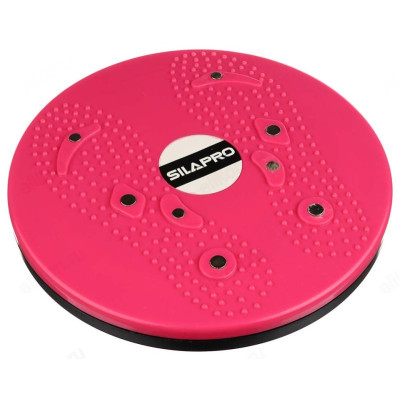Массажный тренажер-диск SilaPro, D 25 см, ПВХ, магниты-1