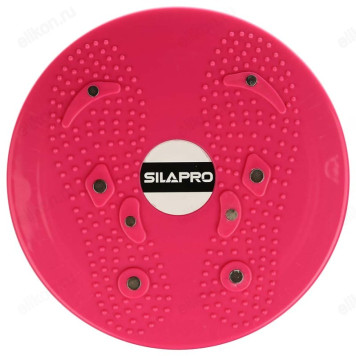 Массажный тренажер-диск SilaPro, D 25 см, ПВХ, магниты-2