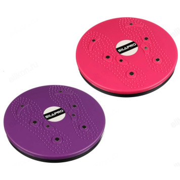 Массажный тренажер-диск SilaPro, D 25 см, ПВХ, магниты