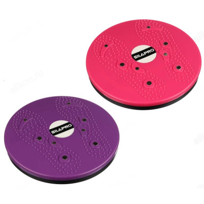 Массажный тренажер-диск SilaPro, D 25 см, ПВХ, магниты