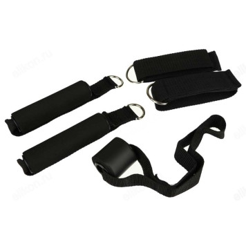 Эспандер SILAPRO BY 197-049 набор (5 трубок; 2 ручки; 2 петли; крепление на дверь; чехол)-2