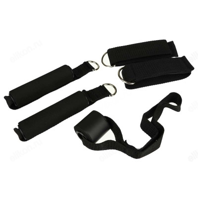 Эспандер SILAPRO BY 197-049 набор (5 трубок; 2 ручки; 2 петли; крепление на дверь; чехол)-2