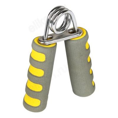 Эспандер SILAPRO кистевой 197-052 12x9,5см, металл, ПП, поролон, 2 цвета