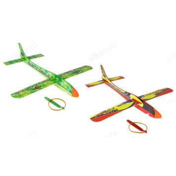 Игрушка самолет с запуском SILAPRO 199-026-1