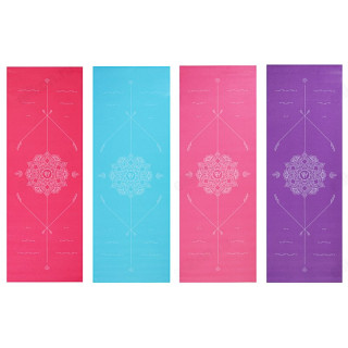 Коврик SILAPRO 342-051 для йоги и фитнеса 61х173х0,4см, ПВХ, 4 цвета-1