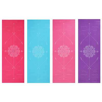 Коврик SILAPRO 342-051 для йоги и фитнеса 61х173х0,4см, ПВХ, 4 цвета-1