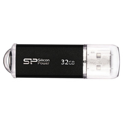 Память USB  32GB Silicon Power Ultima II - I Series black