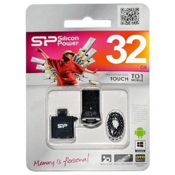 Память USB 32 GB Silicon Power TOUCH T01