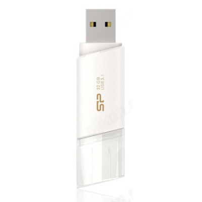 Память USB  32GB Silicon Power BLAZE B06 White-3