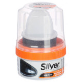 Крем-блеск для обуви SILVER 459-112 черн.