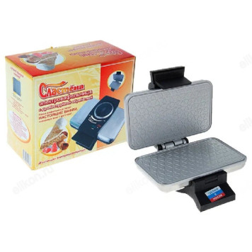 Вафельница СЛАСТЕНА трубочка ЭВ-1 тефлон (лакомка)-2