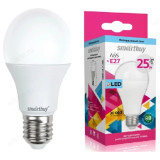 Лампа светодиодная LED E27 A65 25W 4K Smartbuy (SBL-A65-25-40K-E27)
