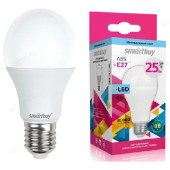 Лампа светодиодная LED E27 A65 25W 4K Smartbuy (SBL-A65-25-40K-E27) Лампа светодиодная LED E27 A65 25W 4K Smartbuy (SBL-A65-25-40K-E27)