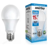 Лампа светодиодная LED E27 A60 15W 6K Smartbuy (SBL-A60-15-60K-E27) Лампа светодиодная LED E27 A60 15W 6K Smartbuy (SBL-A60-15-60K-E27)