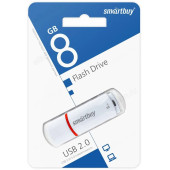 Память USB 8GB SmartBuy Crown White (SB8GBCRW-W) Память USB 8GB SmartBuy Crown White (SB8GBCRW-W)