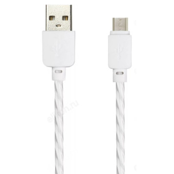 Кабель USB-Type C SmartBuy SPIRAL (ik-3112spbox white)
