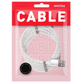 Кабель USB - 8pin 1м SmartBuy (iK-512mag) магнитный, самосворачивающийся Кабель USB - 8pin 1м SmartBuy (iK-512mag) магнитный, самосворачивающийся