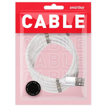 Кабель USB - 8pin 1м SmartBuy (iK-512mag) магнитный, самосворачивающийся