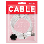 Кабель USB - 8pin 1м SmartBuy (iK-512mag-s) магнитный, самосворачивающийся, отсоединяющийся наконеч Кабель USB - 8pin 1м SmartBuy (iK-512mag-s) магнитный, самосворачивающийся, отсоединяющийся наконеч