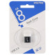 Память USB   8GB SmartBuy LARA Black (SB8GBLara-K)