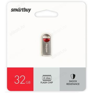 Память USB 32GB SmartBuy MC8 Metal Red (SB032GBMC8)