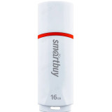 Память USB 016GB SmartBuy Crown White (SB16GBCRW-W)