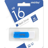 Память USB 16GB SmartBuy Diamond Blue (SB16GBDB-3) Память USB 16GB SmartBuy Diamond Blue (SB16GBDB-3)
