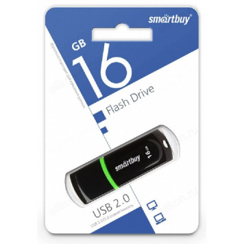 Память USB 16 GB SmartBuy Paean black