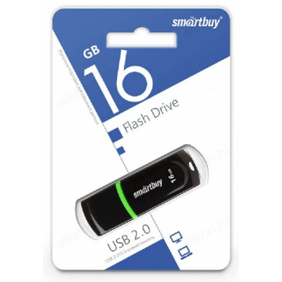 Память USB 16 GB SmartBuy Paean black