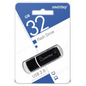 Память USB 32GB SmartBuy Crown Black (SB32GBCRW-K) Память USB 32GB SmartBuy Crown Black (SB32GBCRW-K)