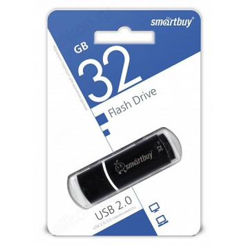 Память USB  32GB SmartBuy Crown Black (SB32GBCRW-K)-2
