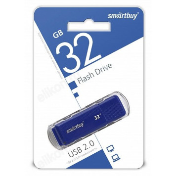 Память USB  32GB SmartBuy Dock Blue  (SB32GBDK-B)-1