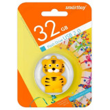 Память USB 32GB SmartBuy Тигр (SB32GBTIGERW)