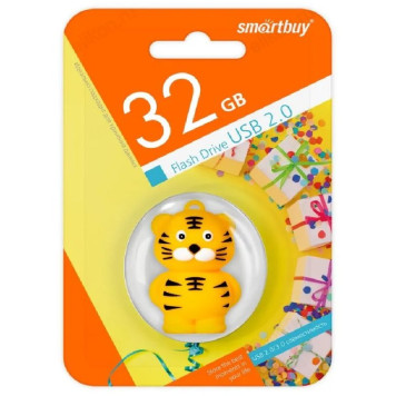 Память USB  32GB SmartBuy Тигр (SB32GBTIGERW)