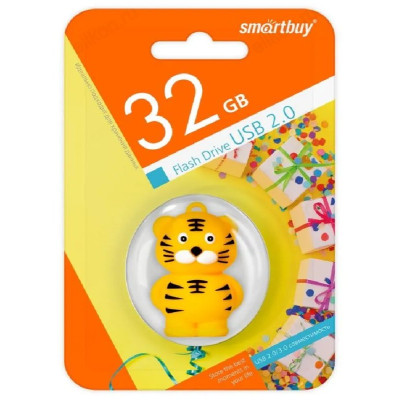 Память USB  32GB SmartBuy Тигр (SB32GBTIGERW)