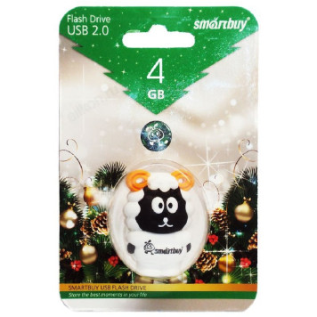 Память USB   4GB Smart Buy Sheep
