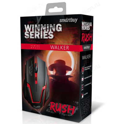 Мышь Smartbuy RUSH Walker черная SBM-722G-K игровая-2