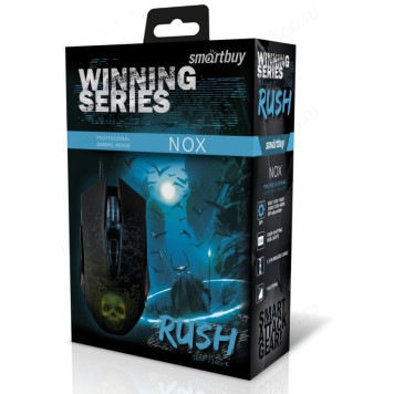 Мышь Smartbuy RUSH Nox черная SBM-734G-K игровая-1